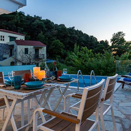 Villa Amarandos Agnontas Bagian luar foto