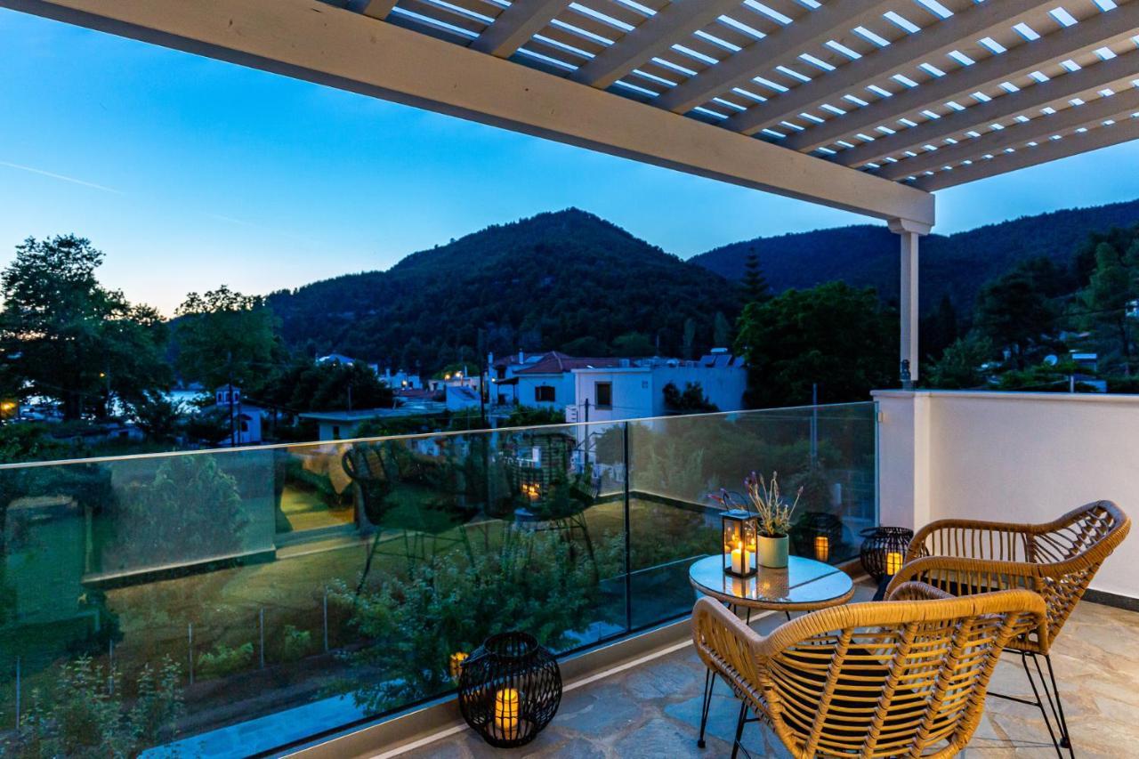 Villa Amarandos Agnontas Bagian luar foto