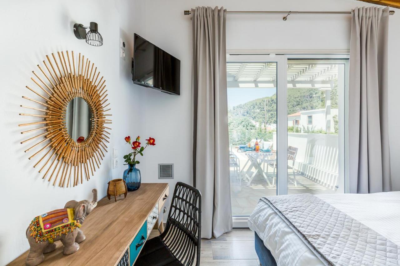 Villa Amarandos Agnontas Bagian luar foto