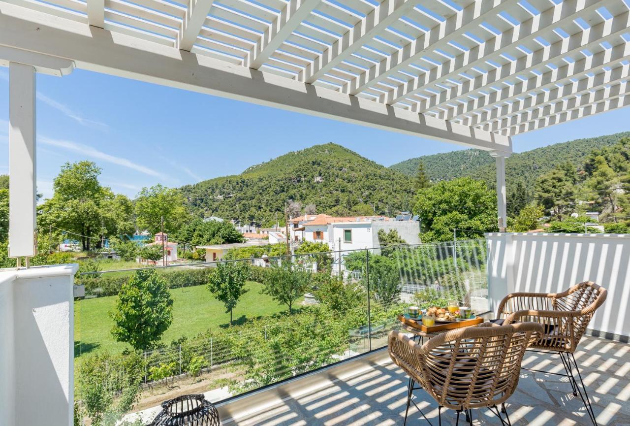 Villa Amarandos Agnontas Bagian luar foto