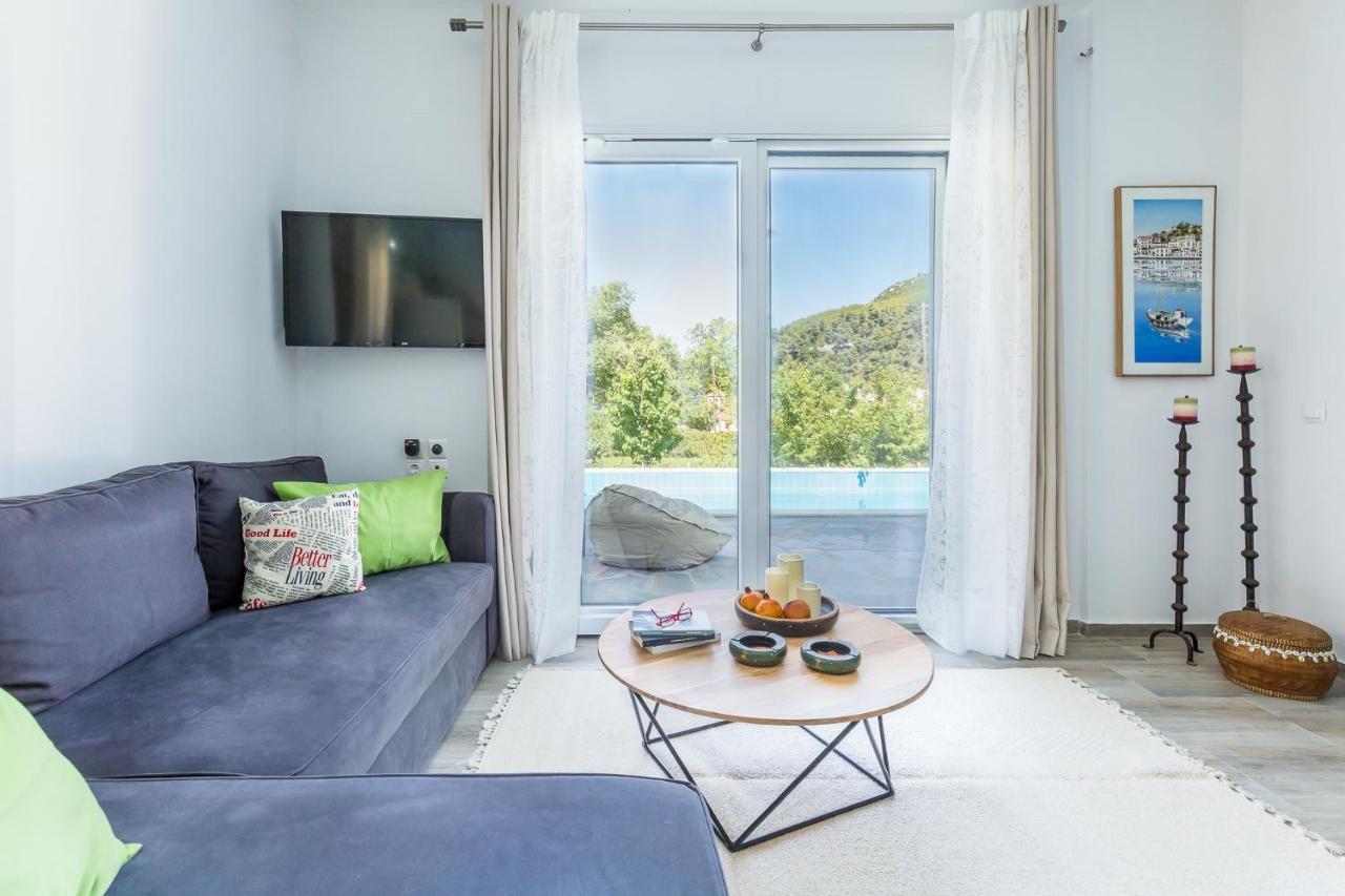 Villa Amarandos Agnontas Bagian luar foto
