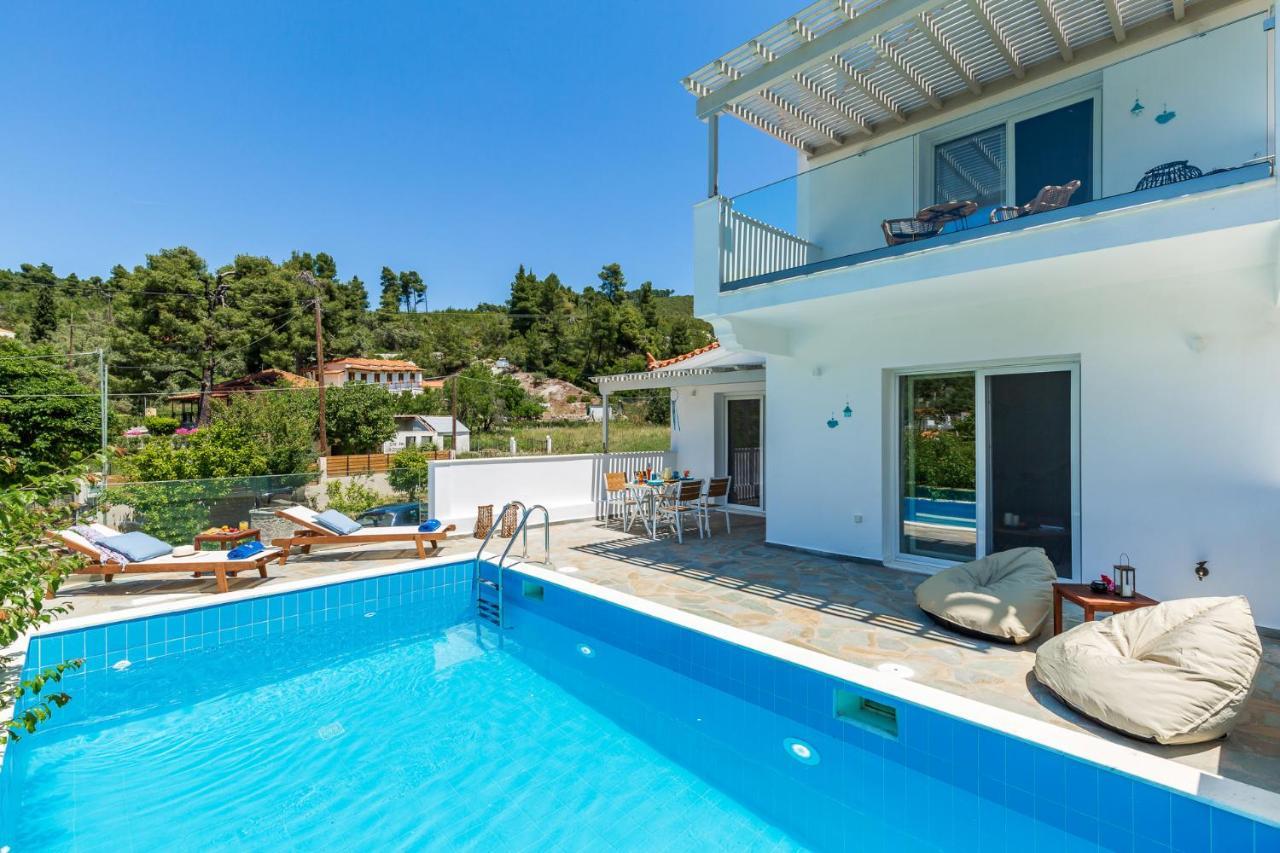 Villa Amarandos Agnontas Bagian luar foto