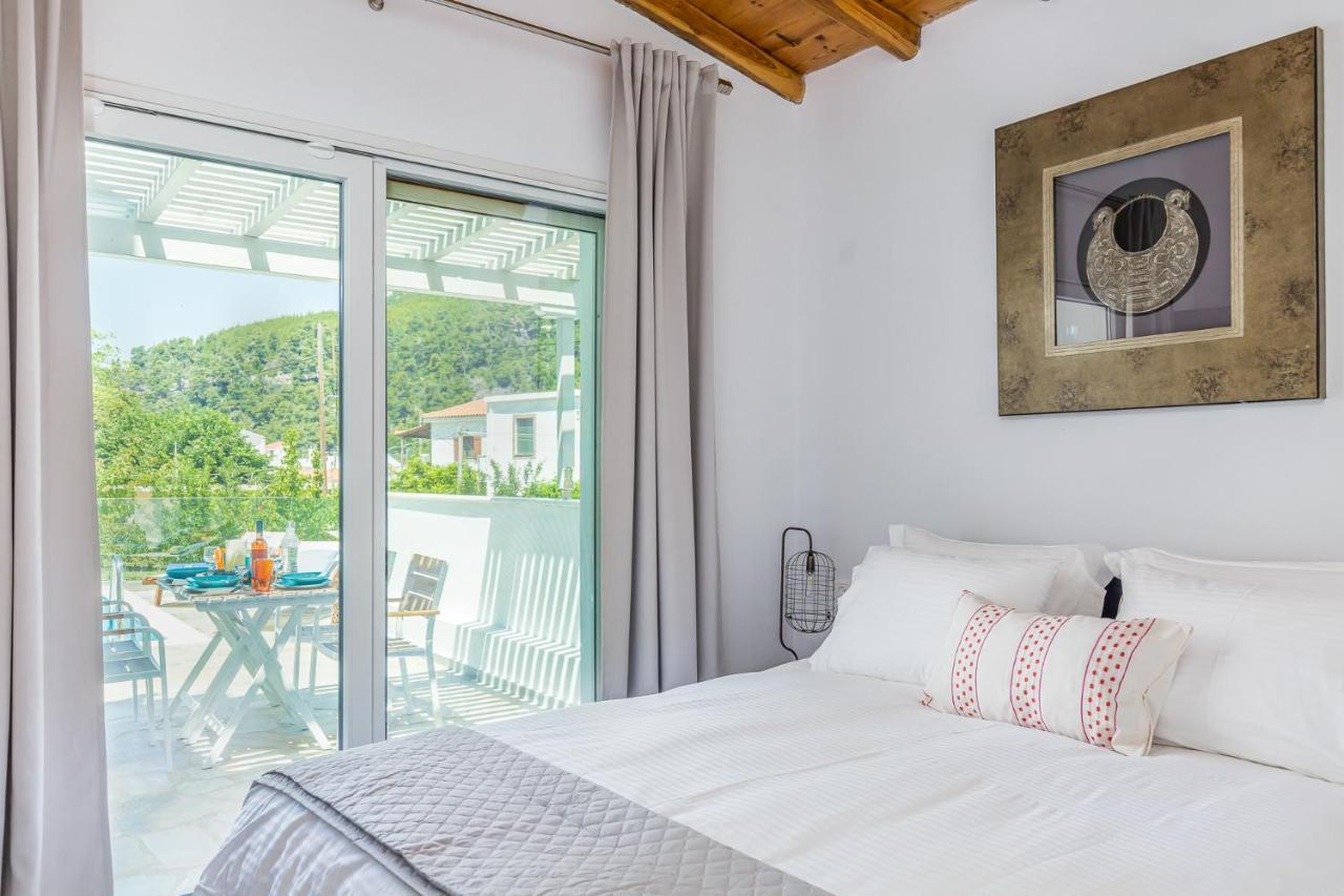 Villa Amarandos Agnontas Bagian luar foto