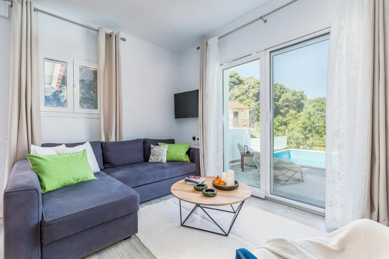 Villa Amarandos Agnontas Bagian luar foto